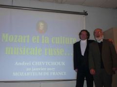 Conférence Mozart et la culture musicale russe à Lyon le 21 janvier 2017