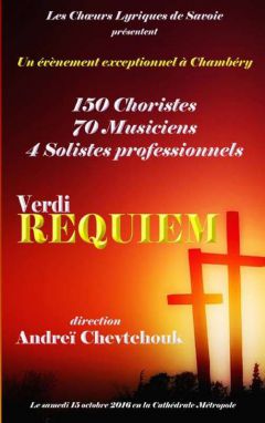 Requiem de Verdi à la Cathédrale de Chambéry le 15 octobre 2016