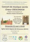 Festival de musique sacrée de la communauté de communes Avre Luce Noye (80) du 5 au 28 mai 2023