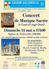 Festival de musique sacrée de la Communauté de Communes Avre Luce Noye (80) du 9 avril au 7 juin 2026