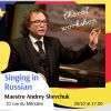 Masterclass Singing in Russian à Bruxelles le 26 octobre 2019